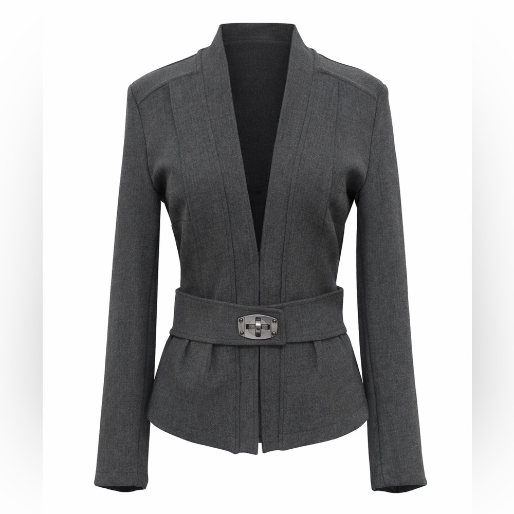 Supertrash Charcoal Women's Blazer